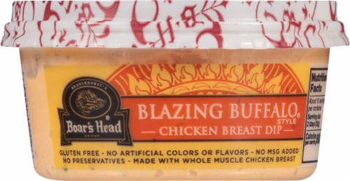 Boar’s Head Blazing Buffalo Style Chicken Dip 10 oz Perspective: top