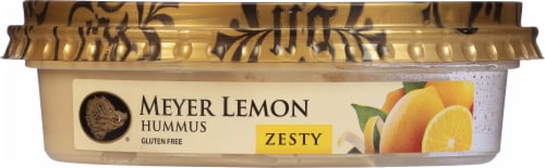 Boar's Head Meyer Lemon Hummus 10 oz Perspective: top