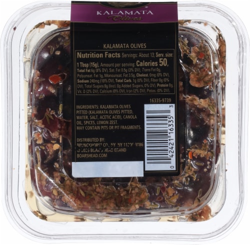 Boar's Head Kalamata Olives Perspective: top