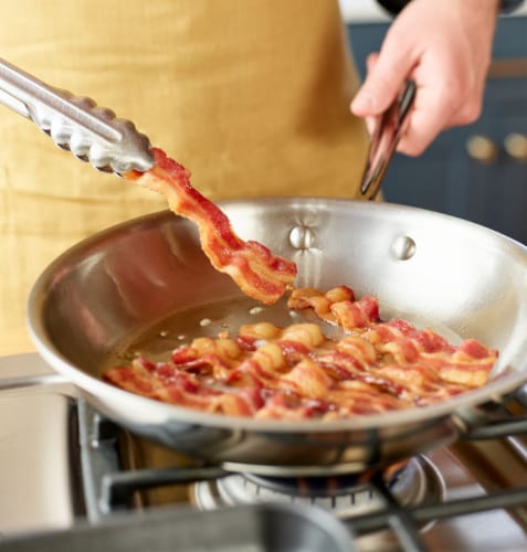 Boar's Head Naturally Smoked Traditional Bacon Perspective: top