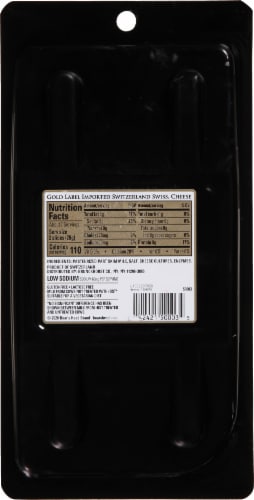 Boar’s Head Imported Switzerland Swiss Cheese Perspective: top