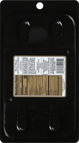 Boar's Head Lacey Swiss Cheese Perspective: top