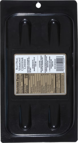 Boar's Head® Pre-Sliced Vermont White Cheddar Cheese Perspective: top
