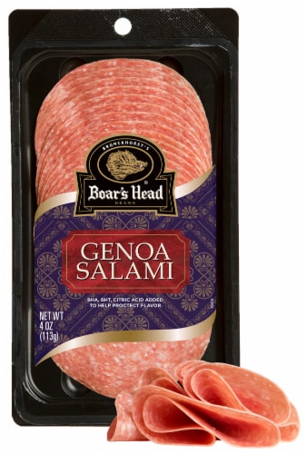 Boar's Head Genoa Salami Perspective: top