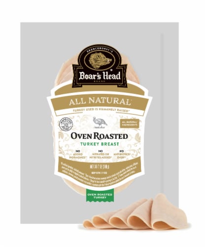 Boar's Head All Natural Oven Roasted Turkey Breast Perspective: top