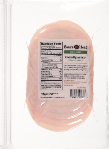 Boar’s Head Organic Roasted Turkey Breast Perspective: top