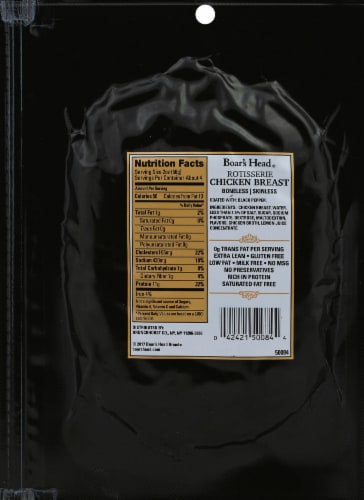Boar's Head Rotisserie Seasoned Chicken Breast Perspective: top