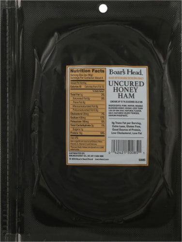 Boar's Head Uncured Honey Ham Perspective: top