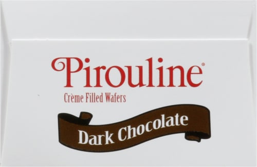 Pirouline® Dark Chocolate Creme Filled Wafers Perspective: top