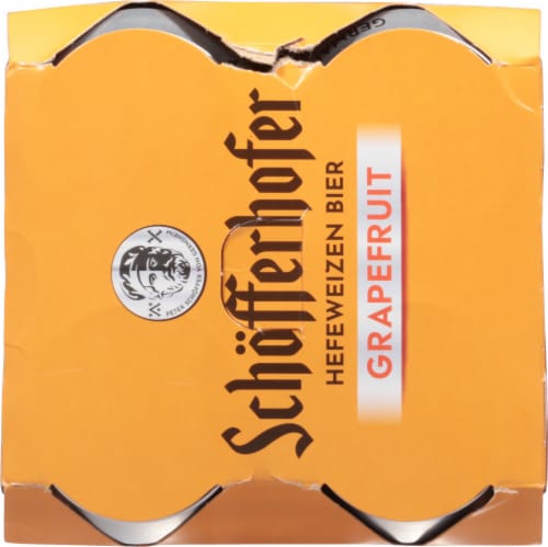 Schofferhofer Grapefruit Flavored Wheat Beer Perspective: top