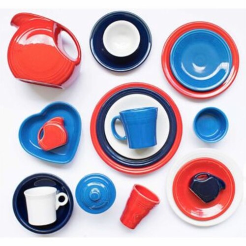 Fiesta Classic Dinnerware Set - Lapis Perspective: top