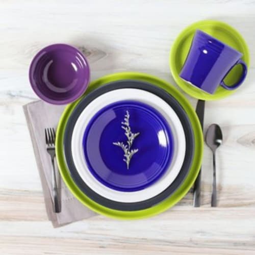 Fiesta Tapered Mug 15 Oz Twilight Perspective: top