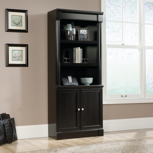 Palladia 3 Shelf Bookcase in Wind Oak - Sauder Perspective: top