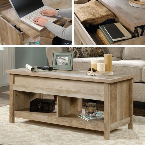 Sauder Lift Top Table Perspective: top