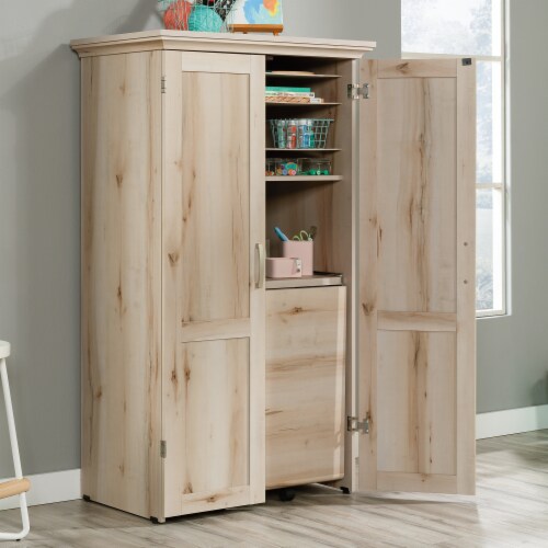 Sauder Select Craft & Sewing Armoire in Pacific Maple, 1 King Soopers