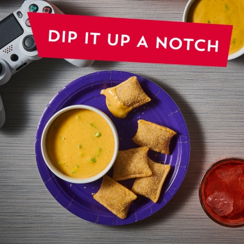 Totino's Pepperoni Flavored Pizza Rolls Frozen Snacks Perspective: top