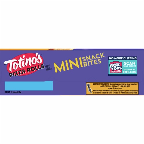 Totino's Pizza Rolls Pepperoni Mini Snack Bites 125 Count Perspective: top
