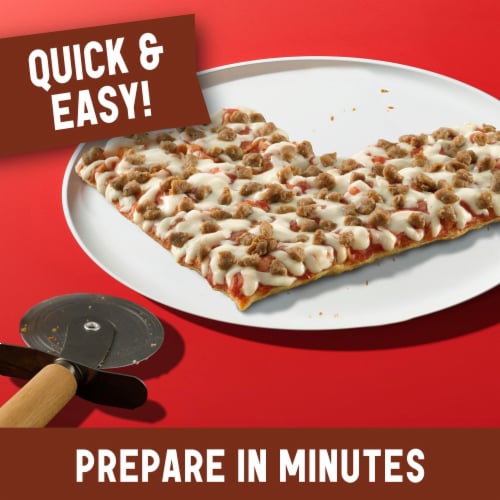 Totino's Party Pizza Hamburger Frozen Snacks Perspective: top