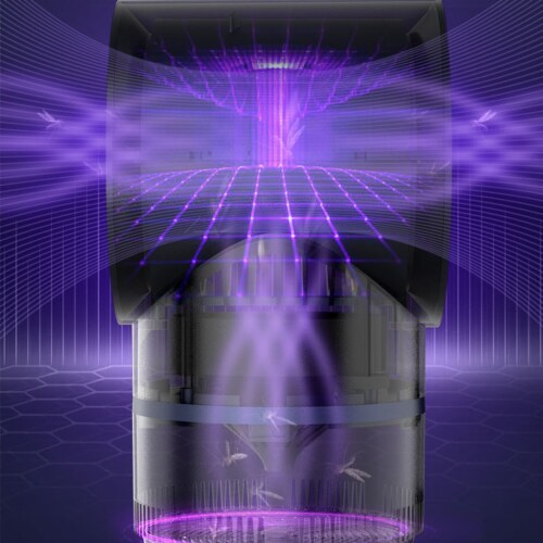 BugSoldier Mosquito Killer Electronic Trap Insect Repel USB Pest Fly Catcher Perspective: top