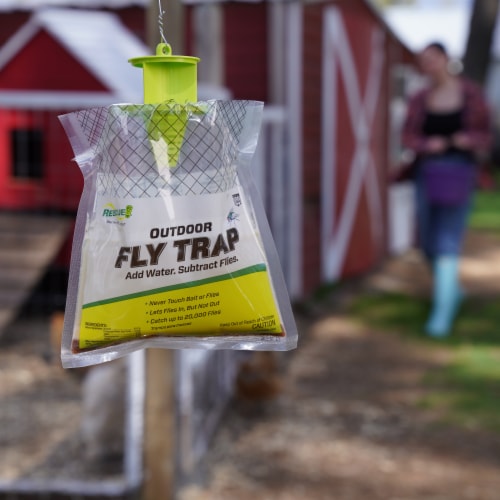 Rescue!® Disposable Fly Trap Perspective: top