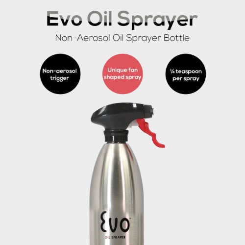Evo Oil Non-Aerosol Sprayer Bottle Perspective: top