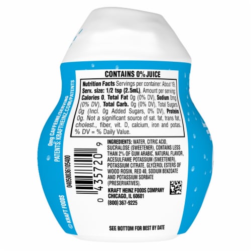 Kool-Aid Liquid Tropical Punch Naturally Flavored Soft Drink Mix Perspective: top