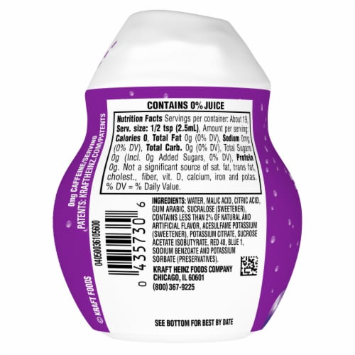 Kool-Aid Liquid Grape Artificially Flavored Soft Drink Mix Perspective: top