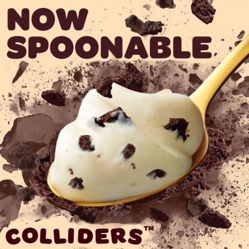 COLLIDERS™ Twisted HERSHEY'S COOKIES ‘N’ CREME Refrigerated Dessert Perspective: top