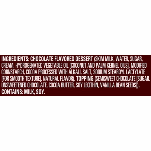 COLLIDERS™ Chopped HERSHEY’S Chocolate Refrigerated Dessert, Pack Perspective: top