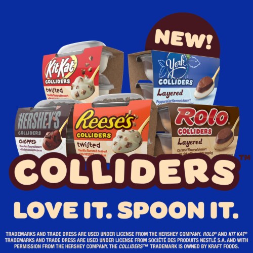 COLLIDERS™ Layered YORK Refrigerated Dessert Perspective: top