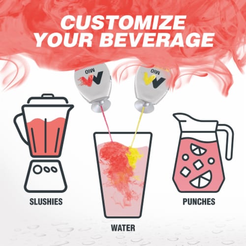 mio Strawberry Kiwi Water Enhancer Bottle Perspective: top