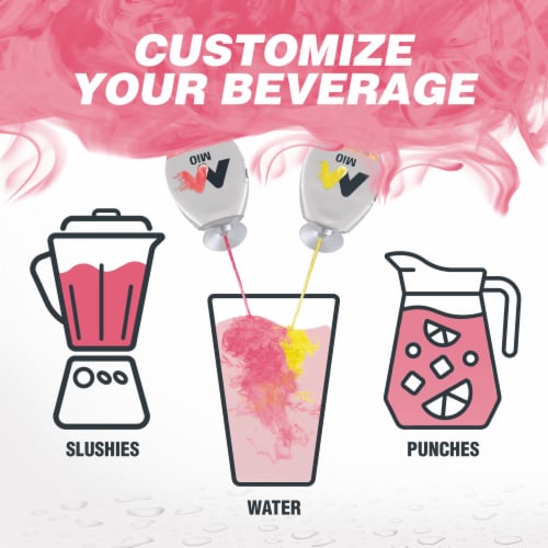 mio Watermelon Lemonade Water Enhancer Bottle Perspective: top