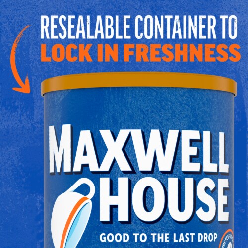 Maxwell House The Original Medium Roast Ground Coffee Perspective: top