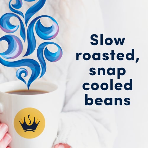 Gevalia French Roast Dark Roast Ground Coffee Perspective: top