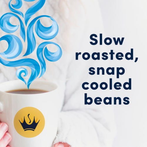 Gevalia Vanilla Light Roast Ground Coffee Perspective: top