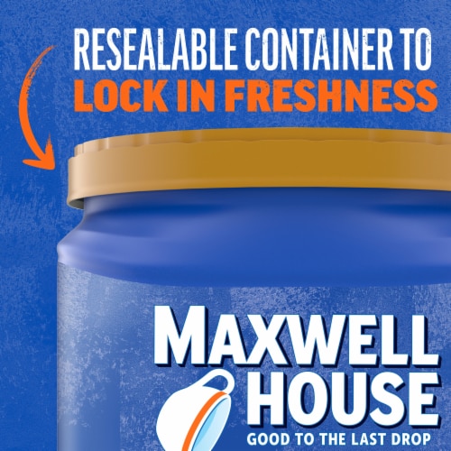 Maxwell House The Original Roast Medium Roast Ground Coffee Perspective: top
