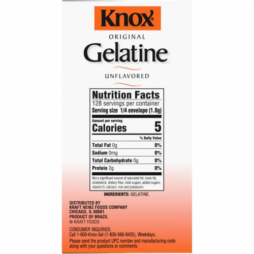 Knox Original Unflavored Gelatin Perspective: top