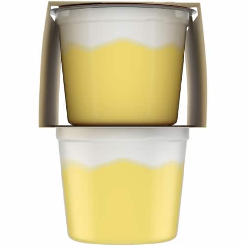 Jell-O Temptations Lemon Meringue Pie Pudding Cups Snack Perspective: top