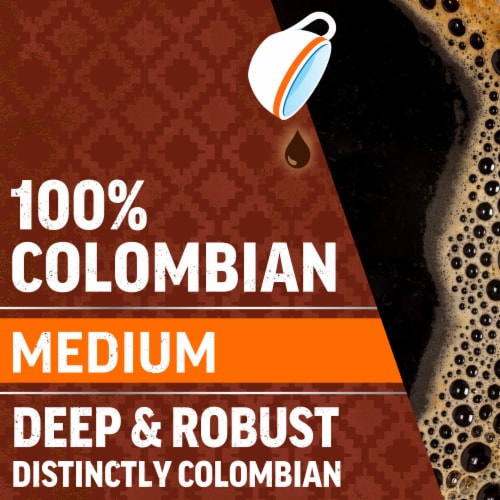 Maxwell House 100% Colombian Medium Roast Ground Coffee Perspective: top
