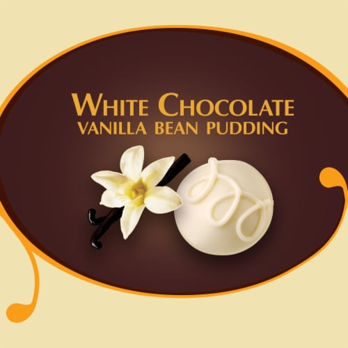 Godiva White Chocolate Vanilla Bean Instant Pudding Mix 3.9 oz Foods Co