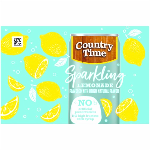 Country Time Sparkling Lemonade Perspective: top