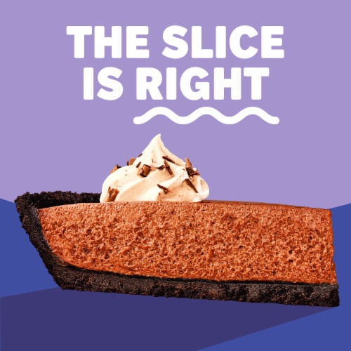 Jell-O No Bake Double Chocolate Cheesecake Dessert Kit with Filling Mix & Crust Mix Perspective: top