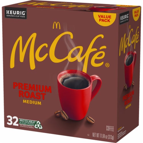 McCafé® Premium Roast Medium Roast K-Cup Coffee Pods Perspective: top