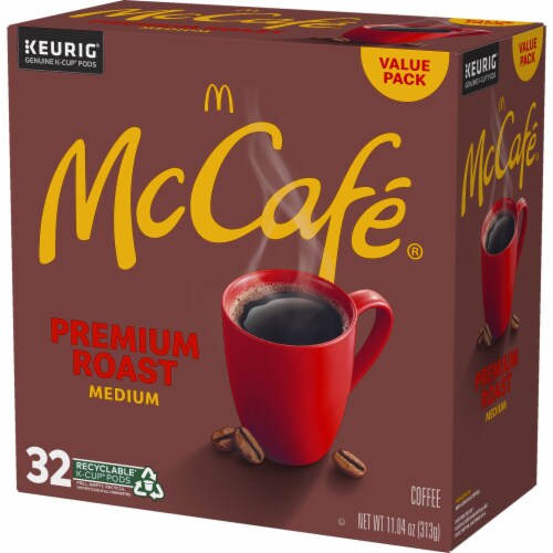 McCafé® Premium Roast Medium Roast K-Cup Coffee Pods Perspective: top