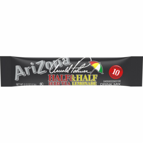 ARIZONA Arnold Palmer Half & Half Iced Tea Lemonade Naturally Flavored Powdered Drink Mix Perspective: top