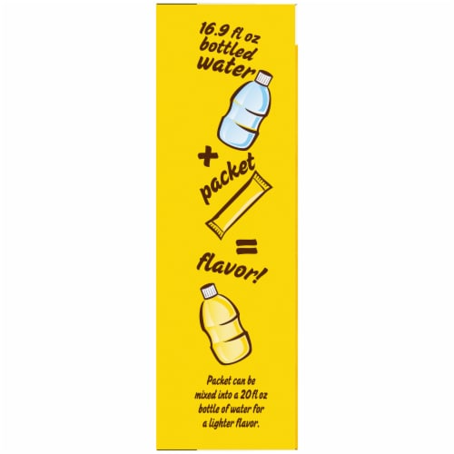 Country Time Zero Sugar Lemonade Drink Mix Packets Perspective: top