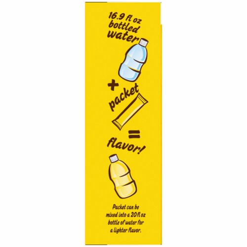 Country Time Zero Sugar Lemonade Drink Mix Packets Perspective: top