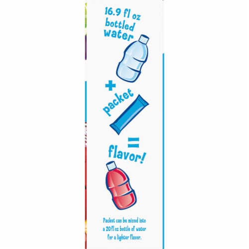 Kool-Aid On The Go Zero Sugar Tropical Punch Powdered Drink Mix Perspective: top