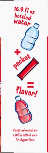 Kool-Aid On The Go Zero Sugar Cherry Powdered Drink Mix Perspective: top