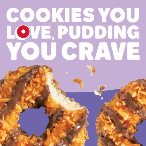 Jell-O Coconut Caramel Ready-to-Eat Pudding Snack Cups Perspective: top